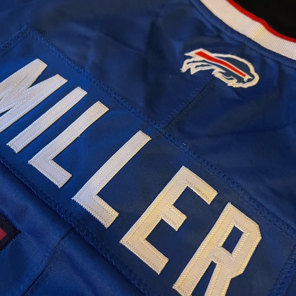 🏈 VON MILLER 🏈 (FIRM PRICE) BUFFALO BILLS (NFL) ON FIELD NIKE JERSEY. - Picture 8 of 11